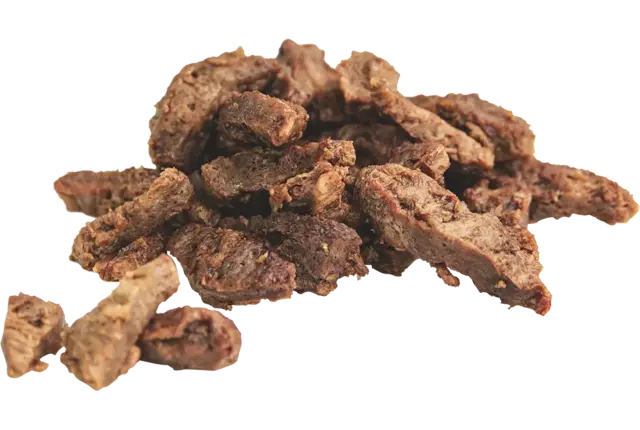 Plantaardige runder stukjes 500gr kist 10 stuks